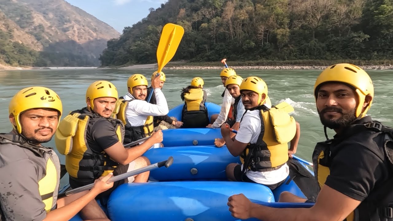 Surviving the Wild Rapids of Rishikesh! 🌊🔥
