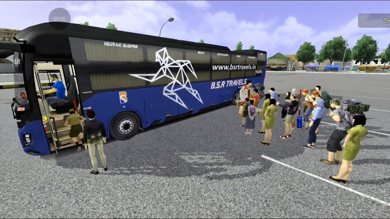 Bus Simulator Indonesia 🔥Super Fast Bus Ride | High Speed Bus Driving Gameplay🚍💨