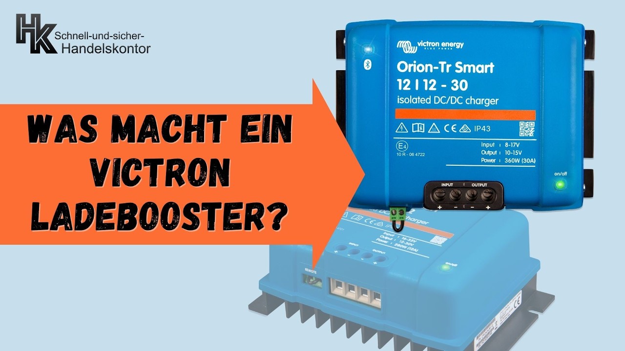Die besten Tricks zur Leistungsmaximierung des Victron Orion TR Smart |Anleitung