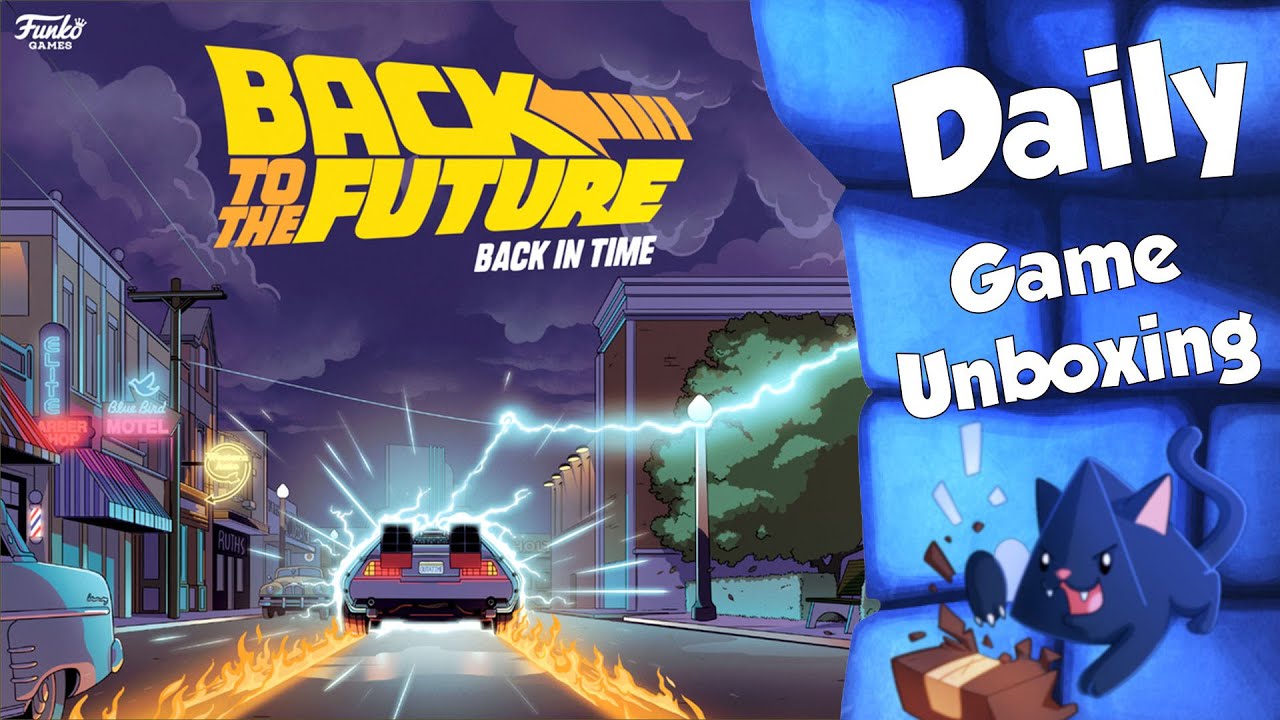 Back to the Future Back in Time - Daily Game Unboxing