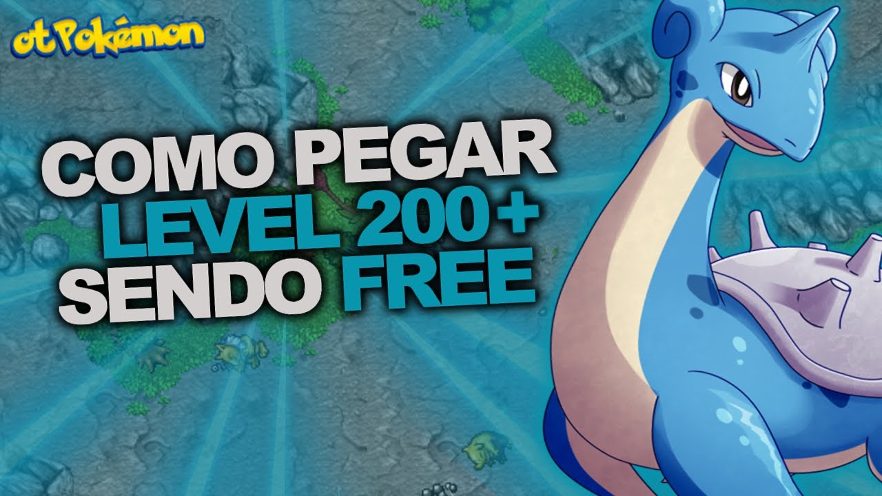 COMO UPAR RAPIDO PRO LEVEL 200+ SENDO FREE - OtPokemon