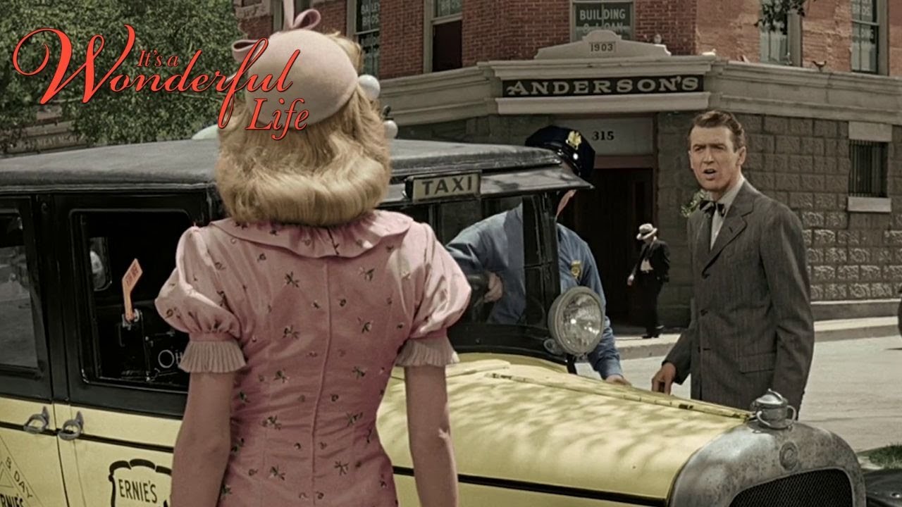 It's A Wonderful Life HD Scene 3 (1946) In Color