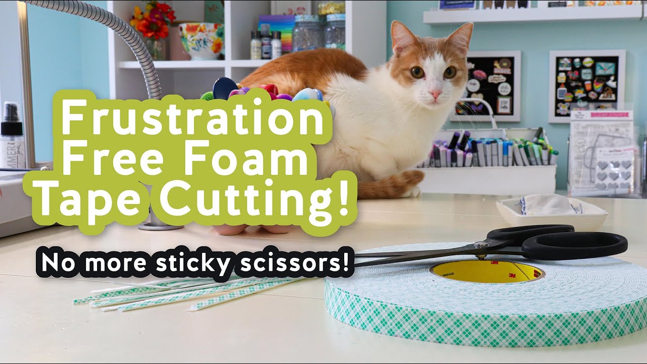 I Use This Foam Tape Trick to Prevent Frustration When Cutting