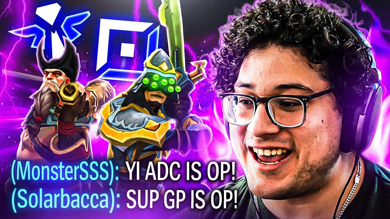 MASTER YI ADC WITH THE RANK 1 GANKPLANK ON SUPPORT...