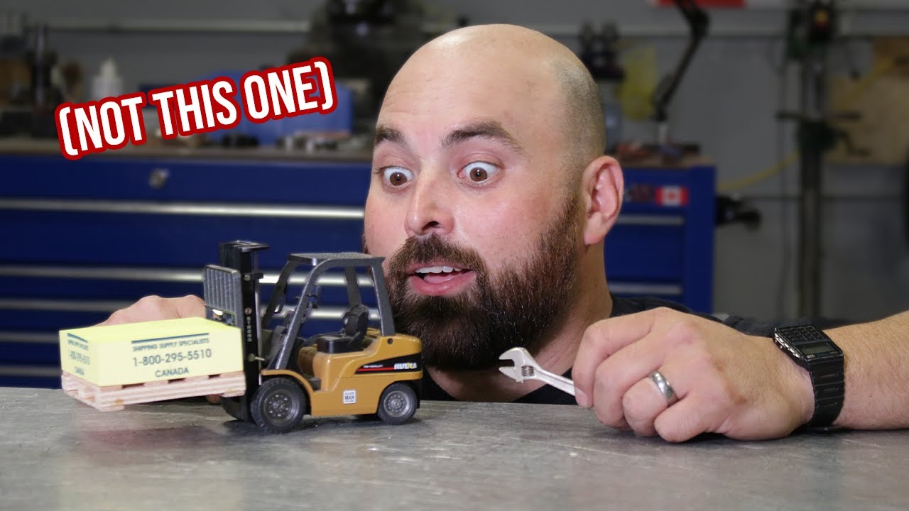 If I fix this forklift I can have it for FREE