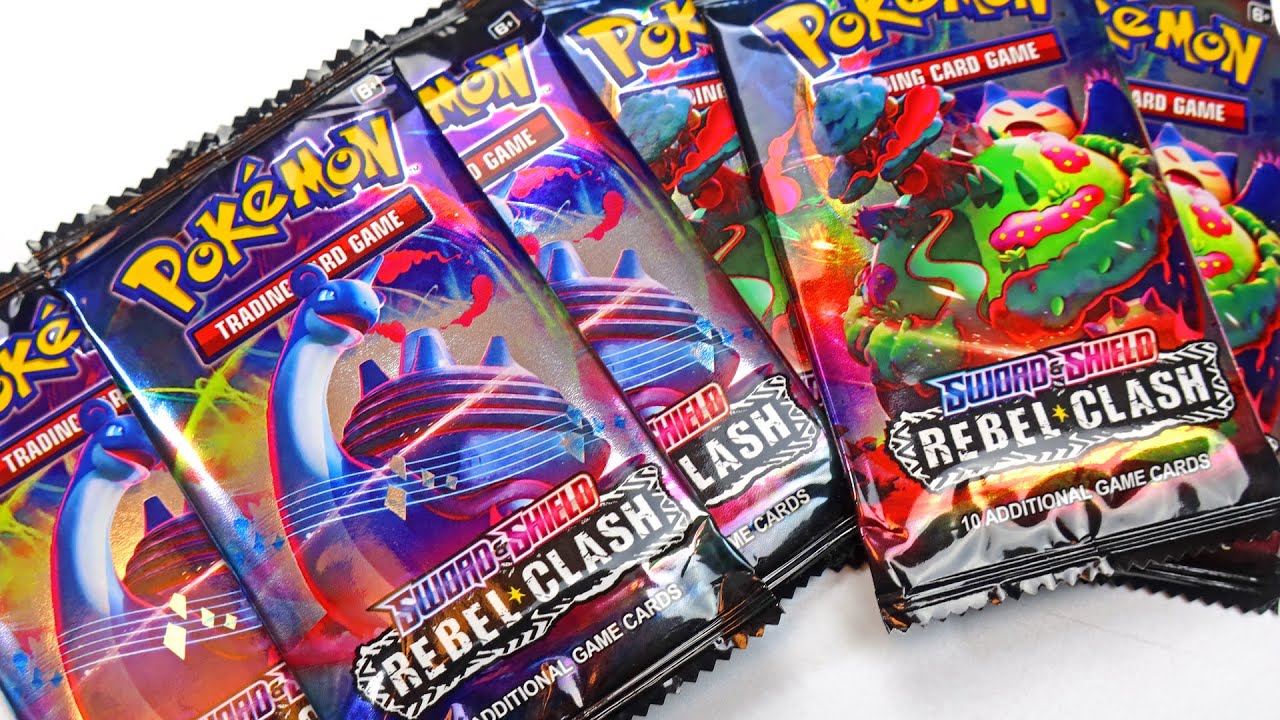 WORST Fake Pokemon Cards Booster Packs - Sword and Shield Rebel Clash Booster Packs from Aliexpress