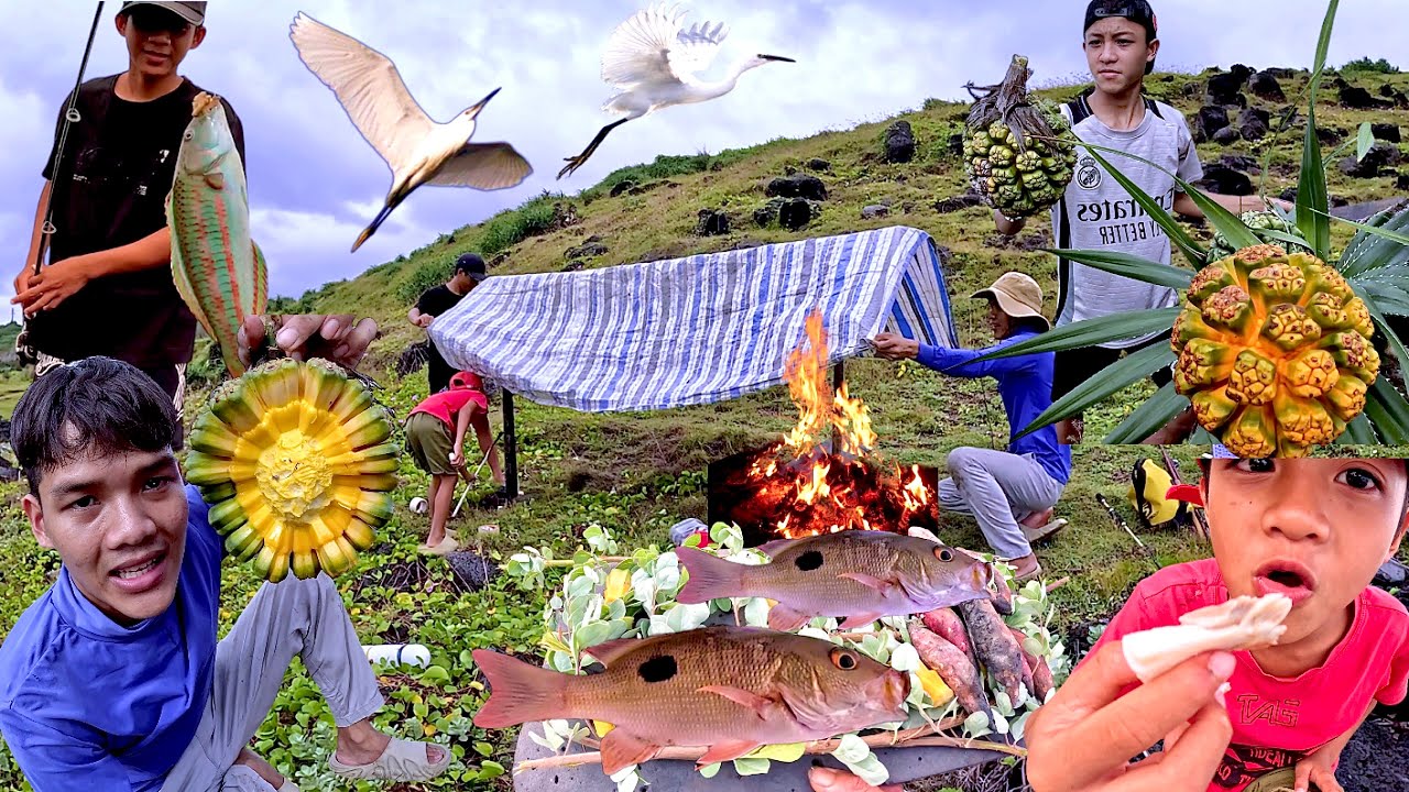 L&agrave;m Một Căn Ch&ograve;i Nhỏ V&agrave; Tự T&igrave;m Thức Ăn Tr&ecirc;n B&atilde;i Biển ,Thấy Tr&aacute;i &Aacute;C QUỶ | Camping on the Beach