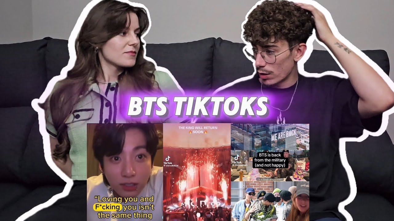 BTS TIKTOKS REACTION Compilation - BTS IS BACK