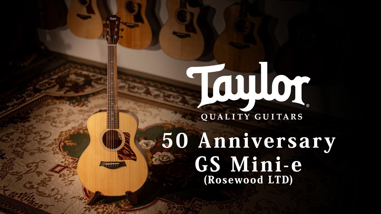 50 Anniversary GS Mini-e Rosewood Natural LTD / MION introduction
