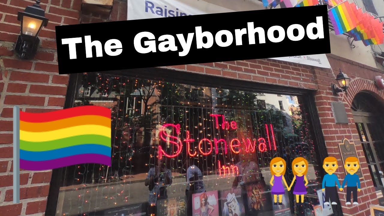 Most Popular LGBT Sites in New York: Stonewall Inn, Greenwich Village & Hudson River Park