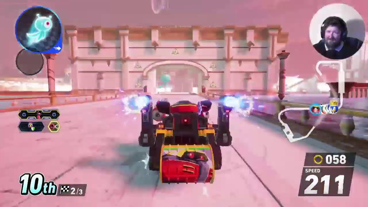 Ackieforest Livestream #403 Sonic Racing CrossWorlds part 8