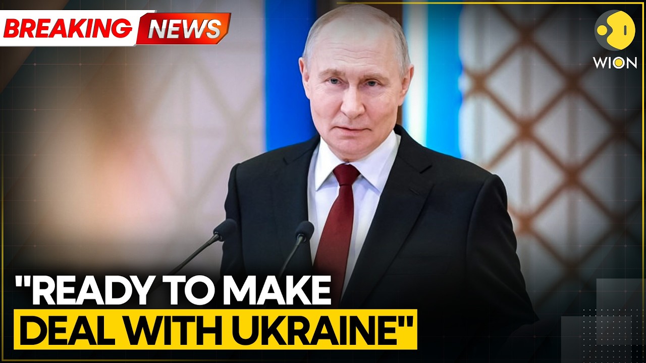 Putin: Moscow Ready For Compromises, Ukraine Must Do The Same | WION BREAKING