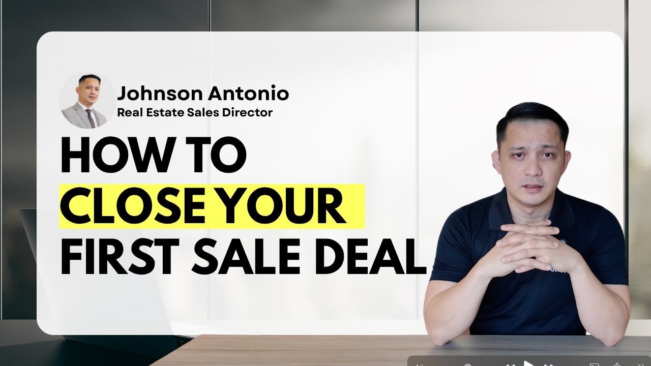 How to become a Real Estate Agent in Dubai  EP - 3 Closing your first Sale Deal