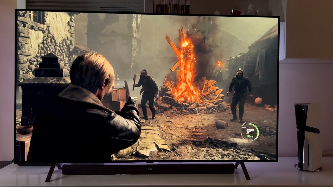 Resident Evil 4 on PS5 PRO with Ray Tracing | LG OLED B4 4K 60FPS HDR