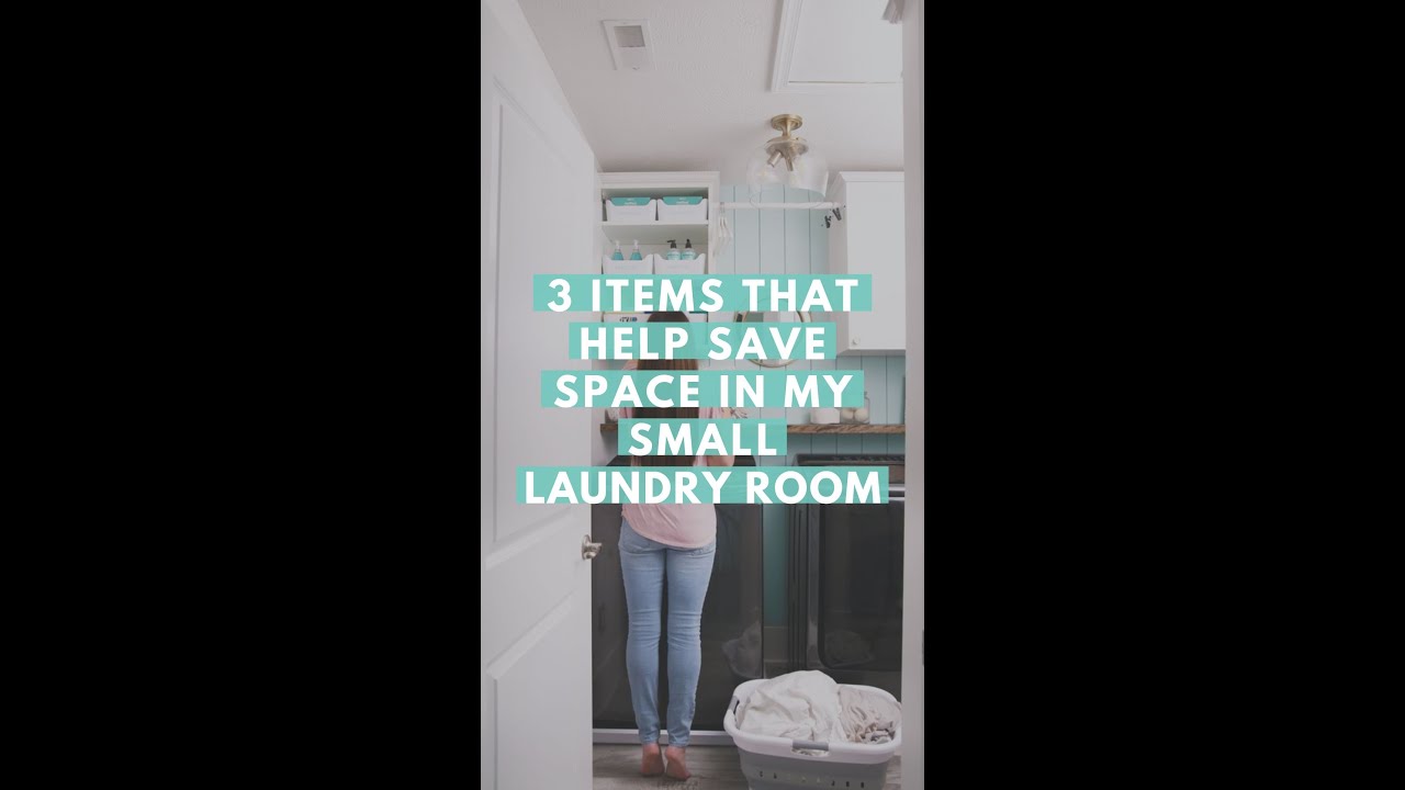 3 Items That Help Save Space in My Small Laundry Room