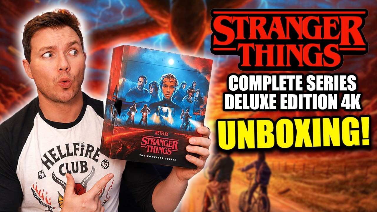 Stranger Things: Полное собрание Deluxe Edition 4K UHD &mdash; РАСПАКОВКА!