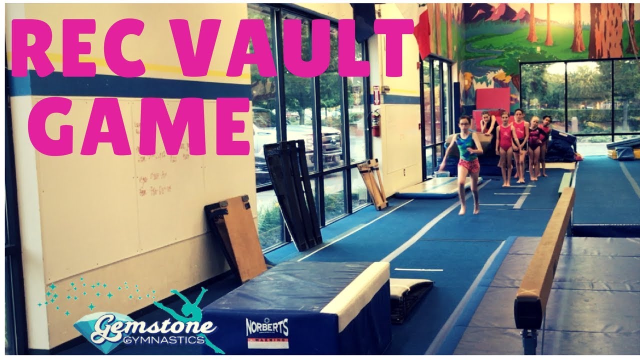 Gemstone Gymnastics Recreational Vault Game- Speed, Punching, & Body Positions