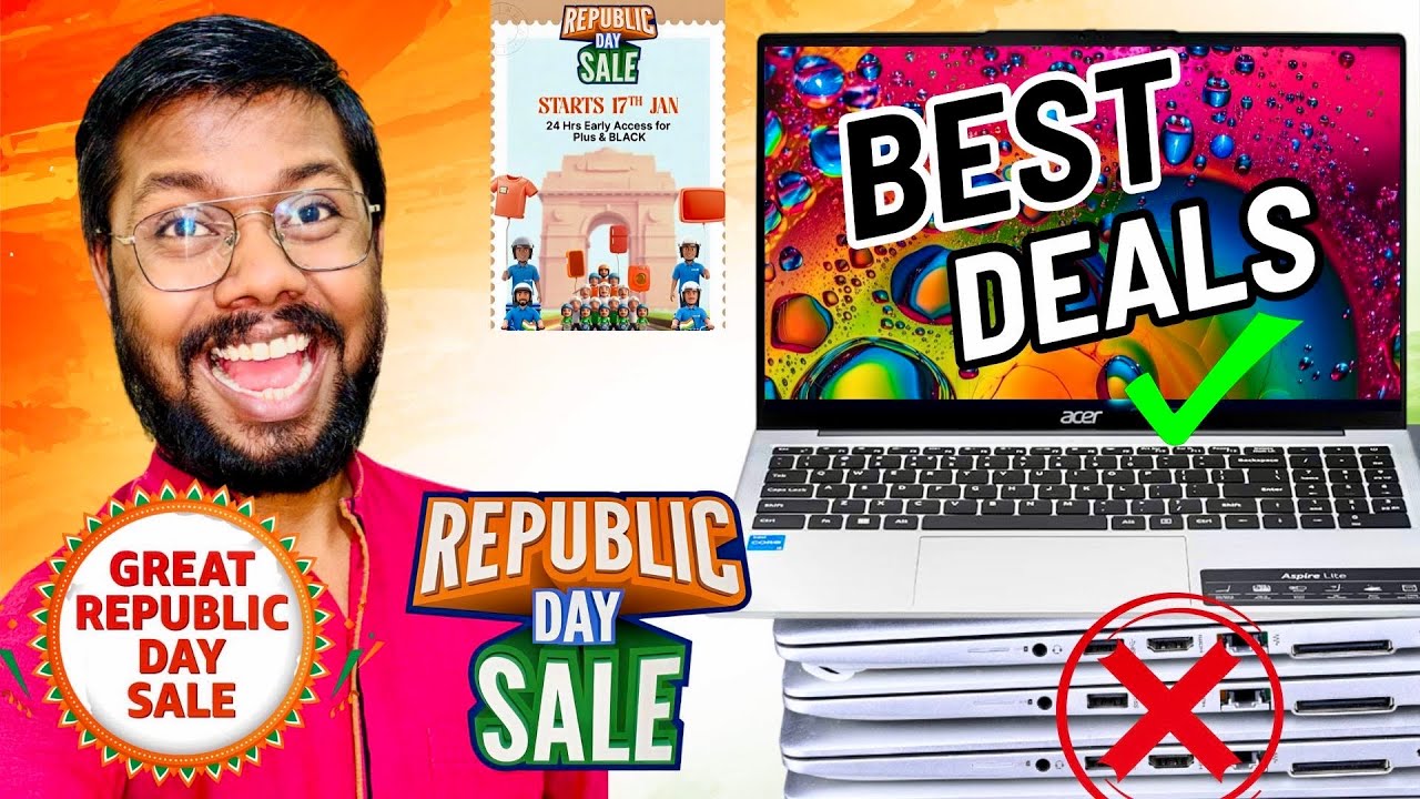 💥LAPTOP DEALS💥Flipkart Republic Day Sale 2026 Date & Bank Offers 🔥 Amazon Republic Day Sale 2026