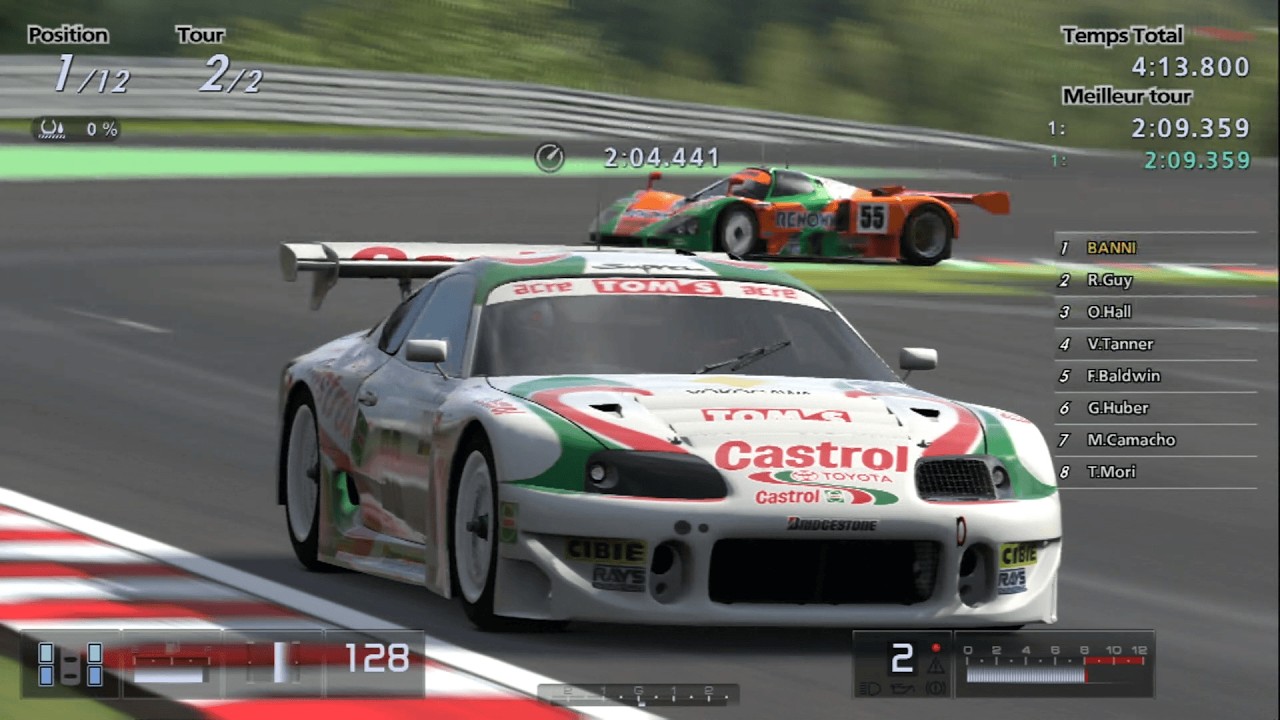 Gran Turismo 5 - Toyota Castrol TOM'S SUPRA '97 (HYBRiD) PS3 Gameplay