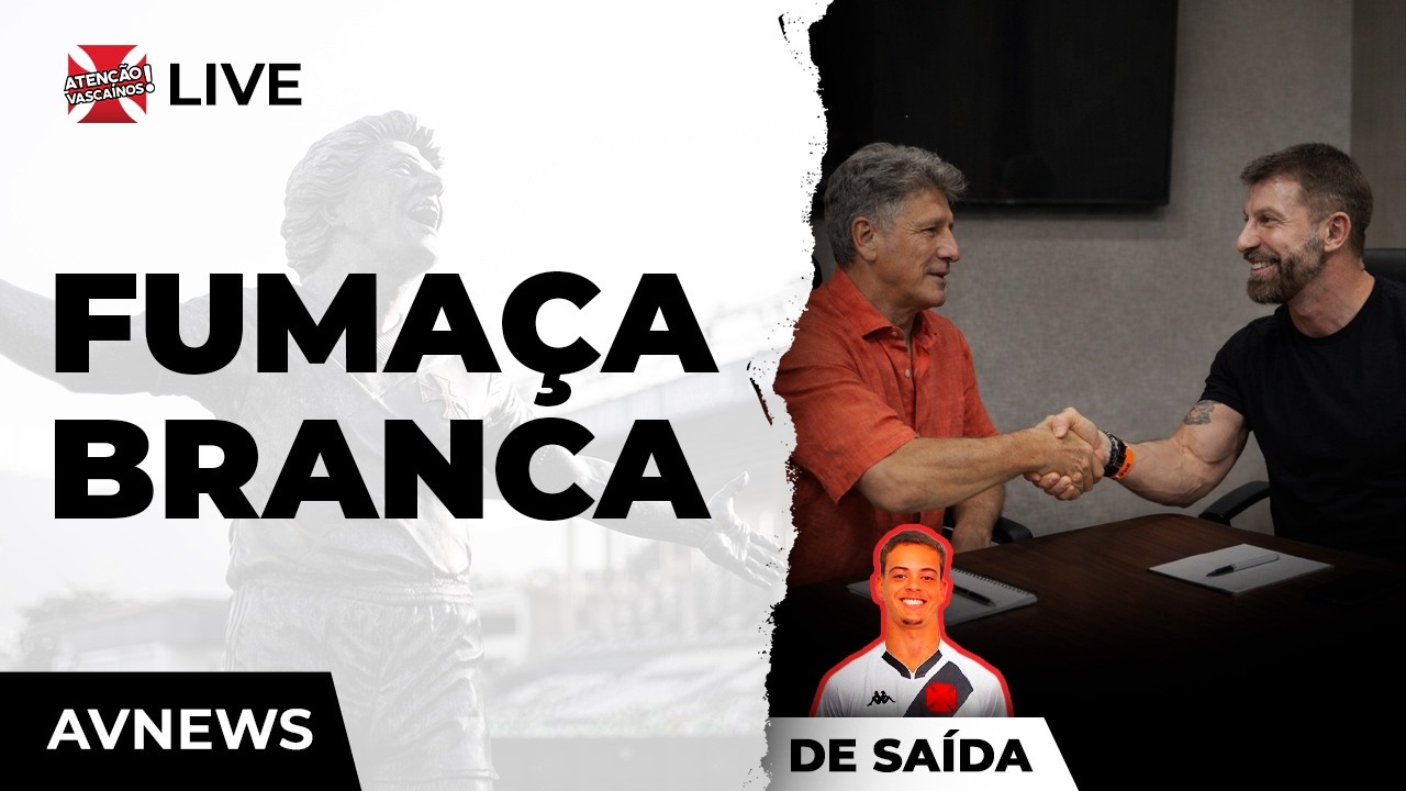 NO COMANDO! VASCO ACERTA TODOS OS DETALHES PARA A CONTRATAÇÃO DE RENATO GAÚCHO COMO TÉCNICO
