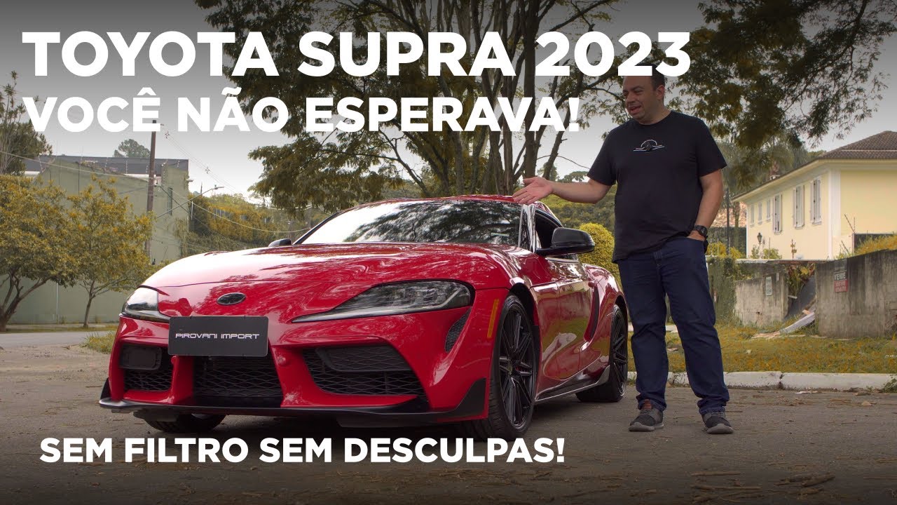 Toyota Supra 2023 | O Esportivo Japonês que Ainda Arrepia