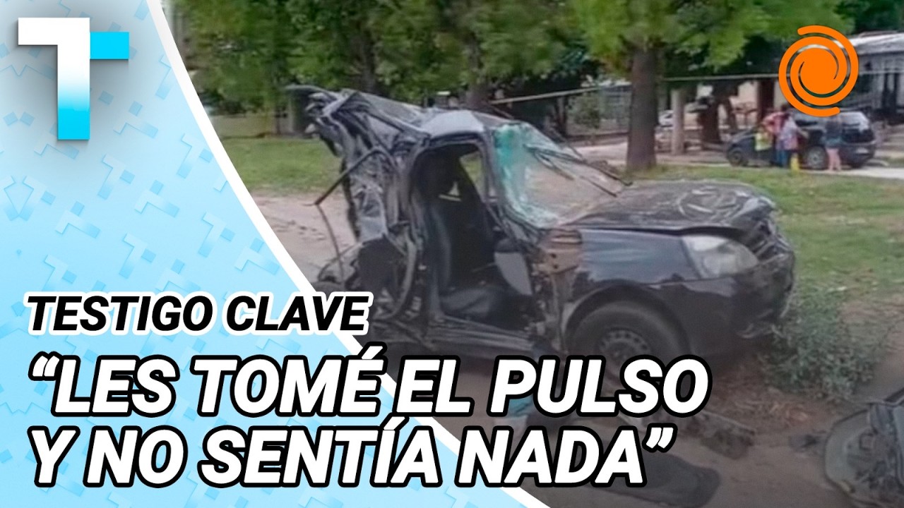 El testomonio de la PRIMERA PERSONA que llegó al accidente en el que murió Erika Casas