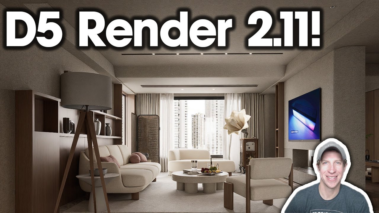 УДИВИТЕЛЬНЫЕ новые возможности ИИ — D5 Render версии 2.11 уже здесь!