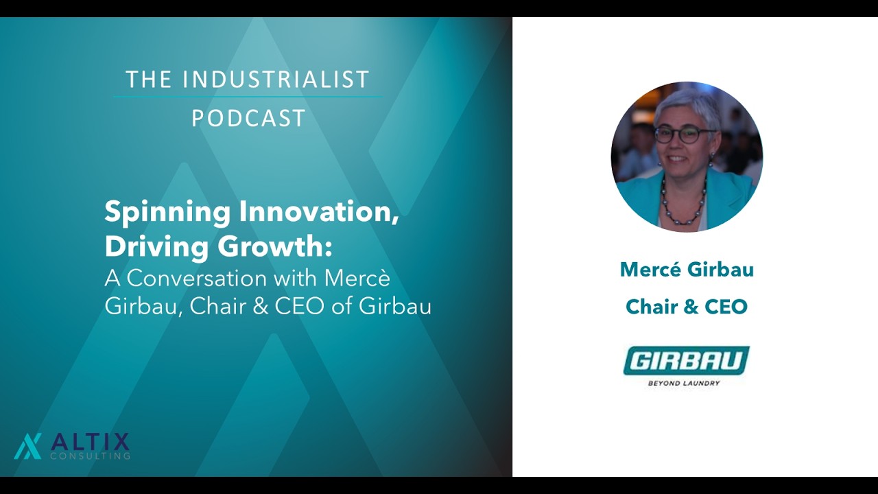 Spinning Innovation, Driving Growth: A Conversation with Mercè Girbau, CEO of Girbau Group