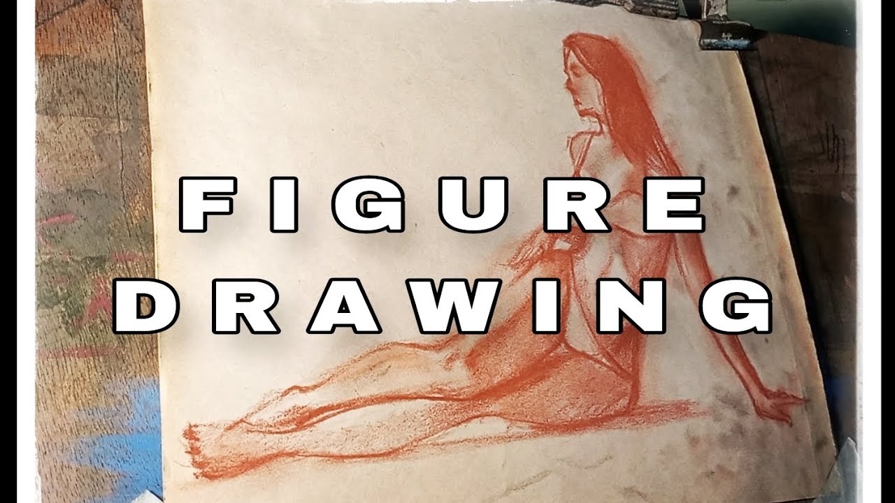 Pencil Drawing Technique /  Figure Drawing / Sketching Practice / Nude Drawing