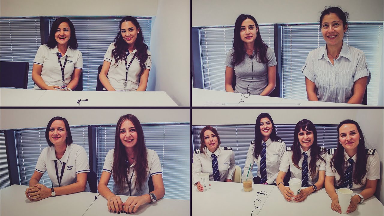 Kadın Pilotlarla Röportaj | Sayıları neden az ? (Part 1)