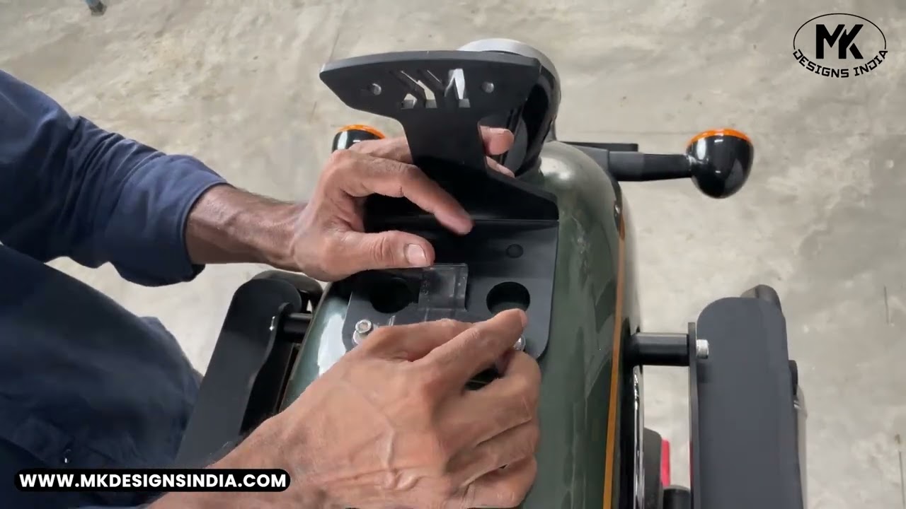 SuperMeteor 650 Rider And Pillion Backrest | Royal Enfield | SM650 | Super Meteor