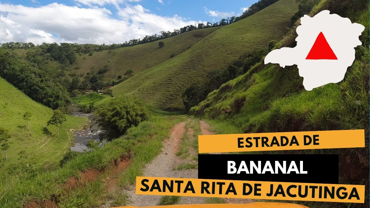 Estrada do distrito de Bananal até Santa Rita de Jacutinga