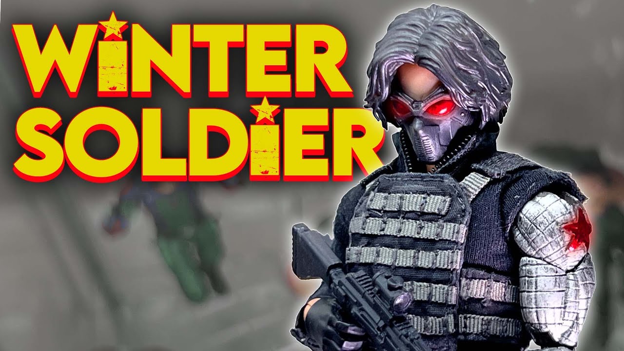MEZCO WINTER SOLDIER CUSTOM (Mezco Toyz One:12)