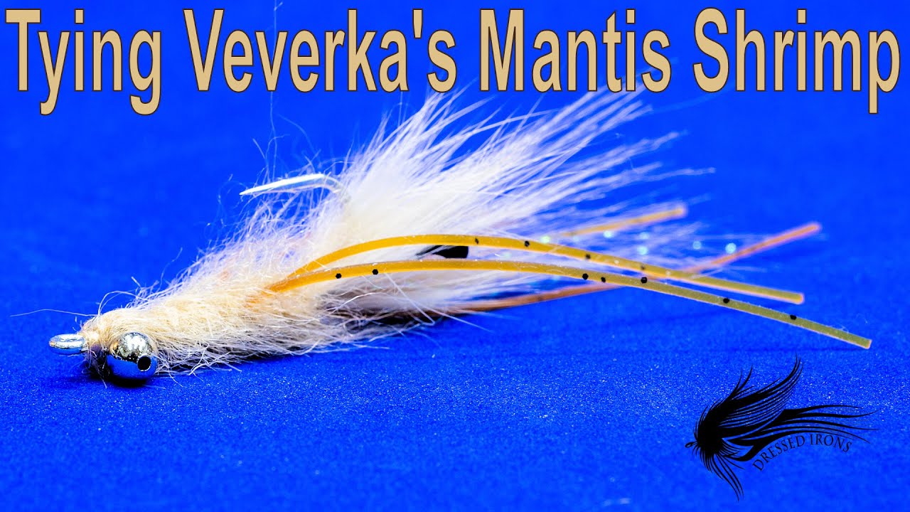 Tying Veverka's Mantis Shrimp - Dressed Irons