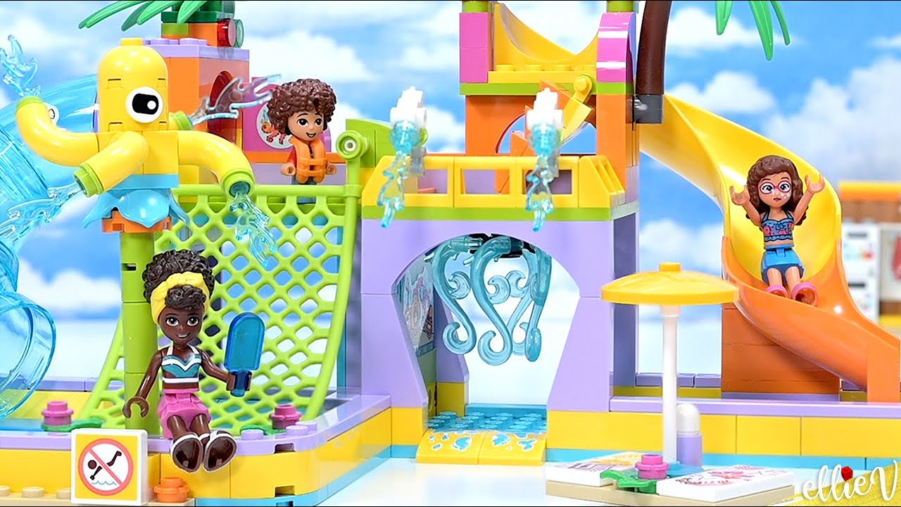 Это не бассейн, а аквапарк. Судя по всему 🤷🏻‍♀️ Сборка и обзор Lego Friends