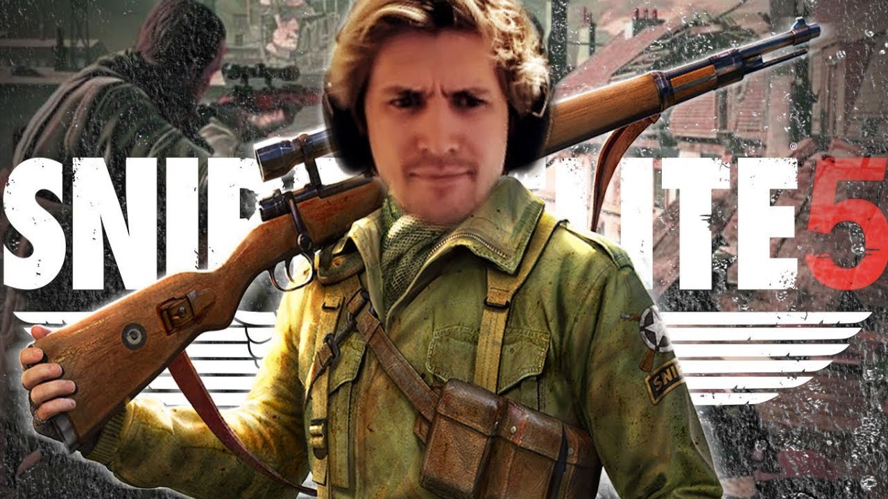 xQc Is A World Class Sniper | Sniper Elite 5