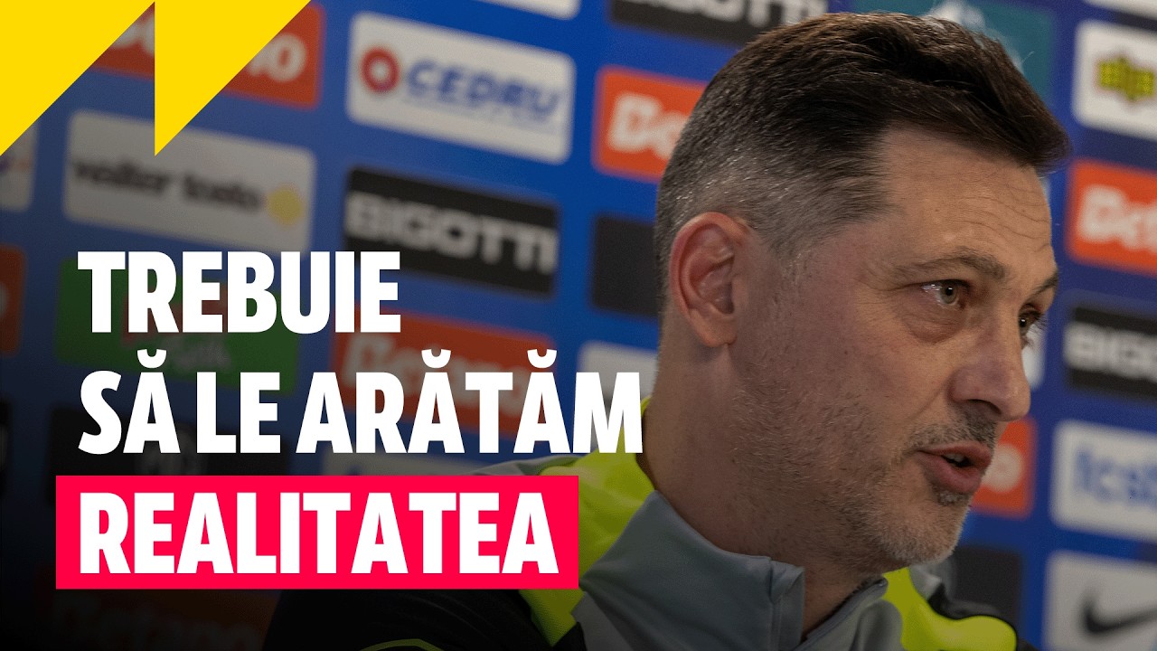 Mirel Rădoi, noul antrenor FCSB, conferință înainte de meciul cu Metaloglobus | GOLAZO.ro