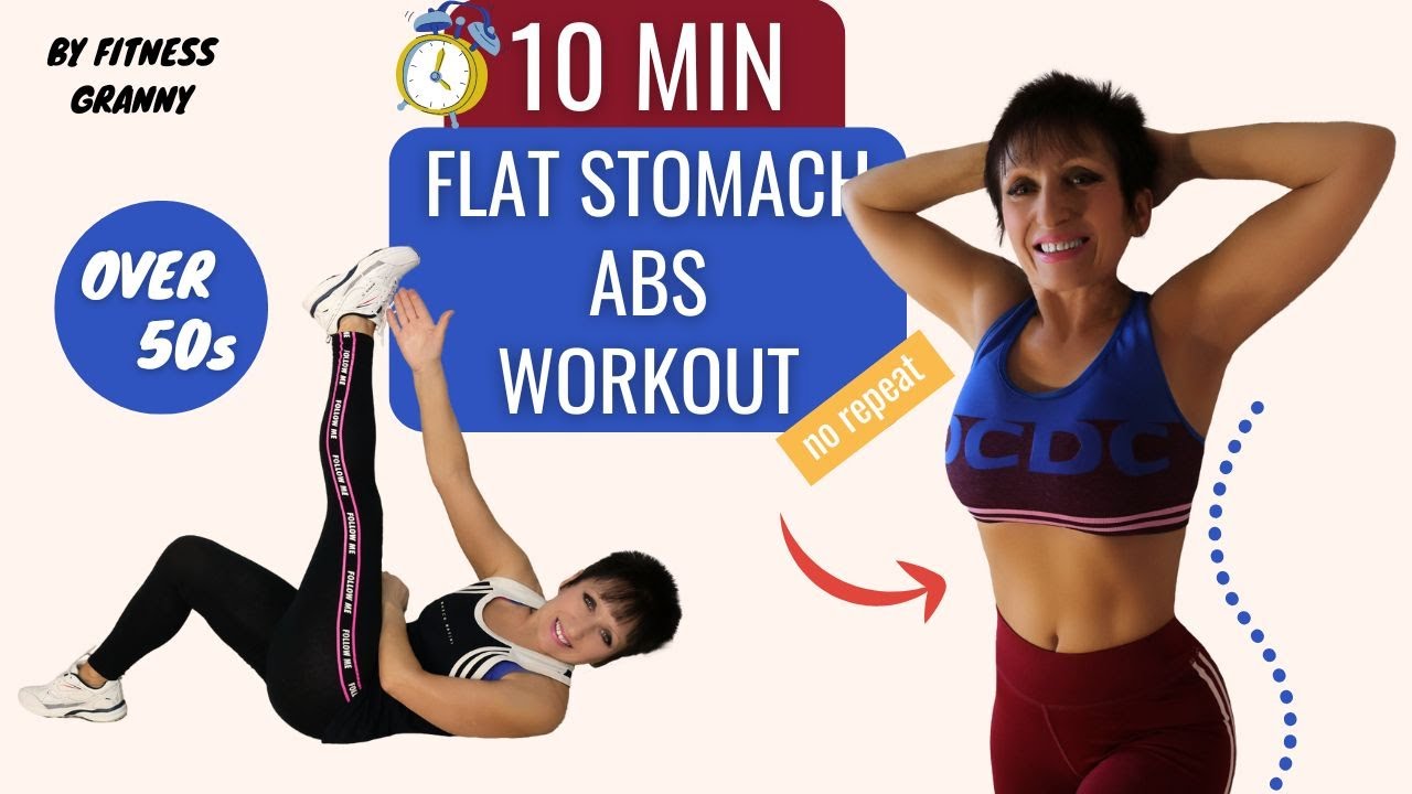 10 MIN TARGET YOUR ABS WORKOUT – FLAT STOMACH and SNATCHED WAIST TRAINING (no equipment, no repeat)