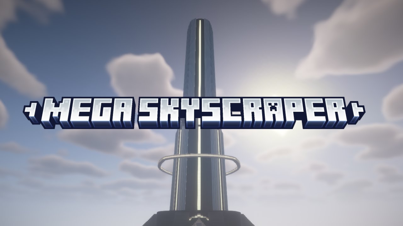 Building a Massive Futuristic Tower in Minecraft | Cinematic City Project