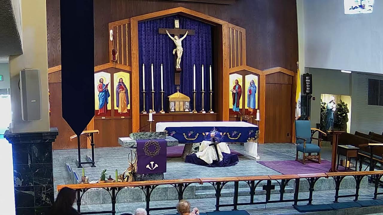 Saturday 8:00 AM English Mass and Rosary