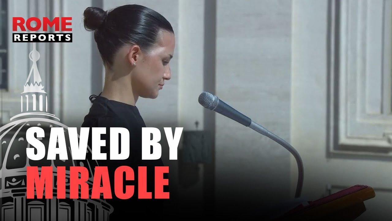 (VIDEO ONLY): The young woman saved by the miracle of Acutis reads one of the petitions