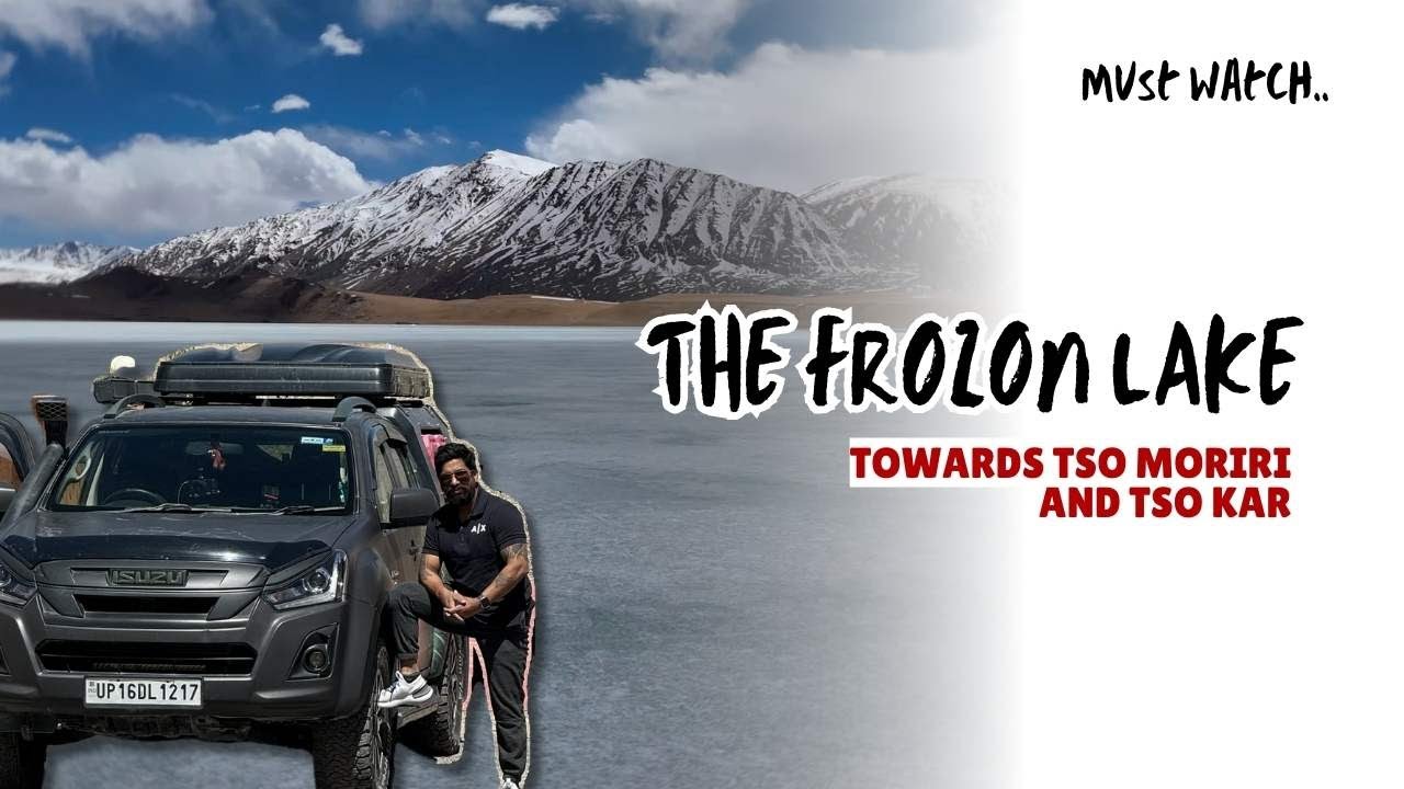 Leh to Frozen Tso Kar & Tso Moriri I Episode 8 I Leh Ladakh Overlanding 2024 #vlog #lehladakh