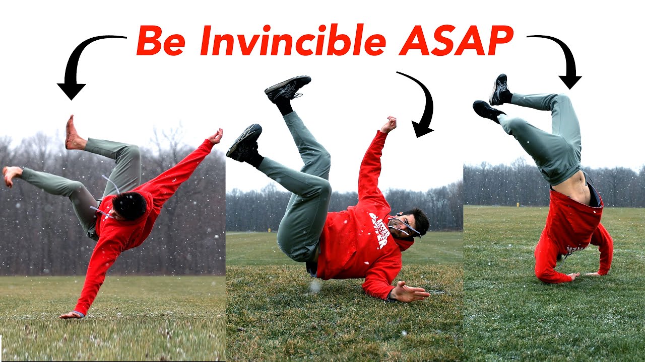 Learn The Incredible Secret Falling Tricks Now (Very Important) - Teach Yourself Parkour Anywhere