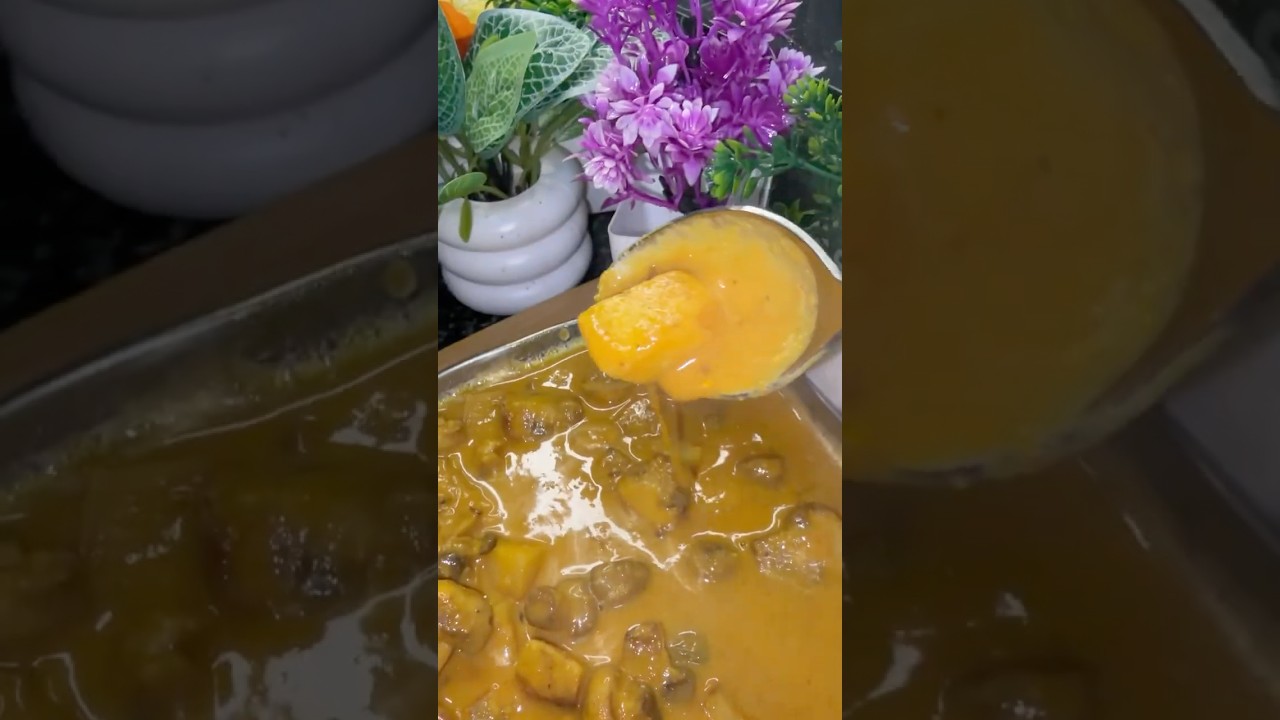 Allu mushroom curry # ytshorts # linuslifestyle #