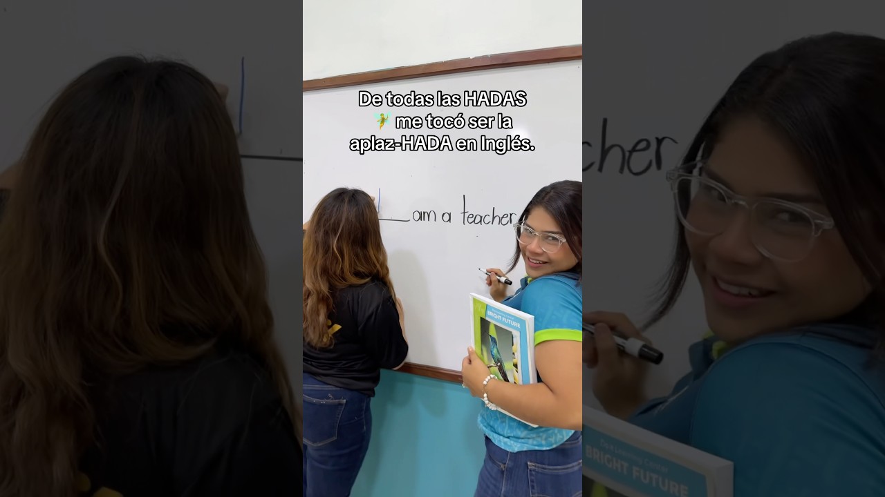 De todas las HADAS 🧚&hellip; me toc&oacute; ser la aplaz-HADA en ingl&eacute;s. Pero igual brillo&hellip;  🤓 #humor #fun