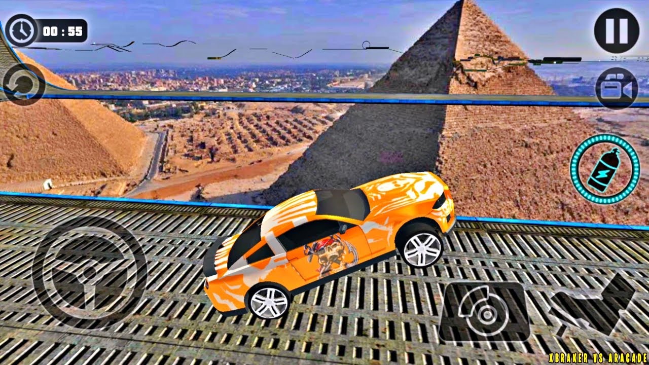 Impossible Car Tracks 3D - New Update New Endless Driving Mode - Best Android Gameplay