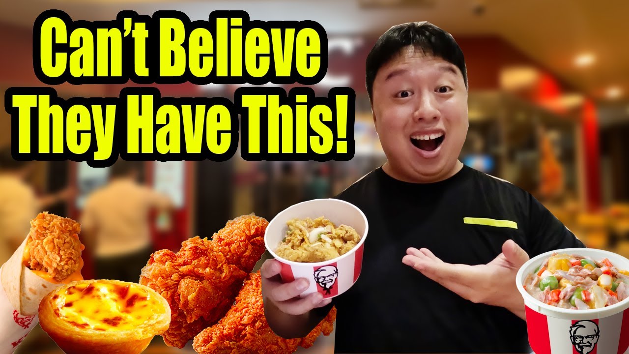 Trying KFC In Thailand For The First Time 🇹🇭 Worth It?
