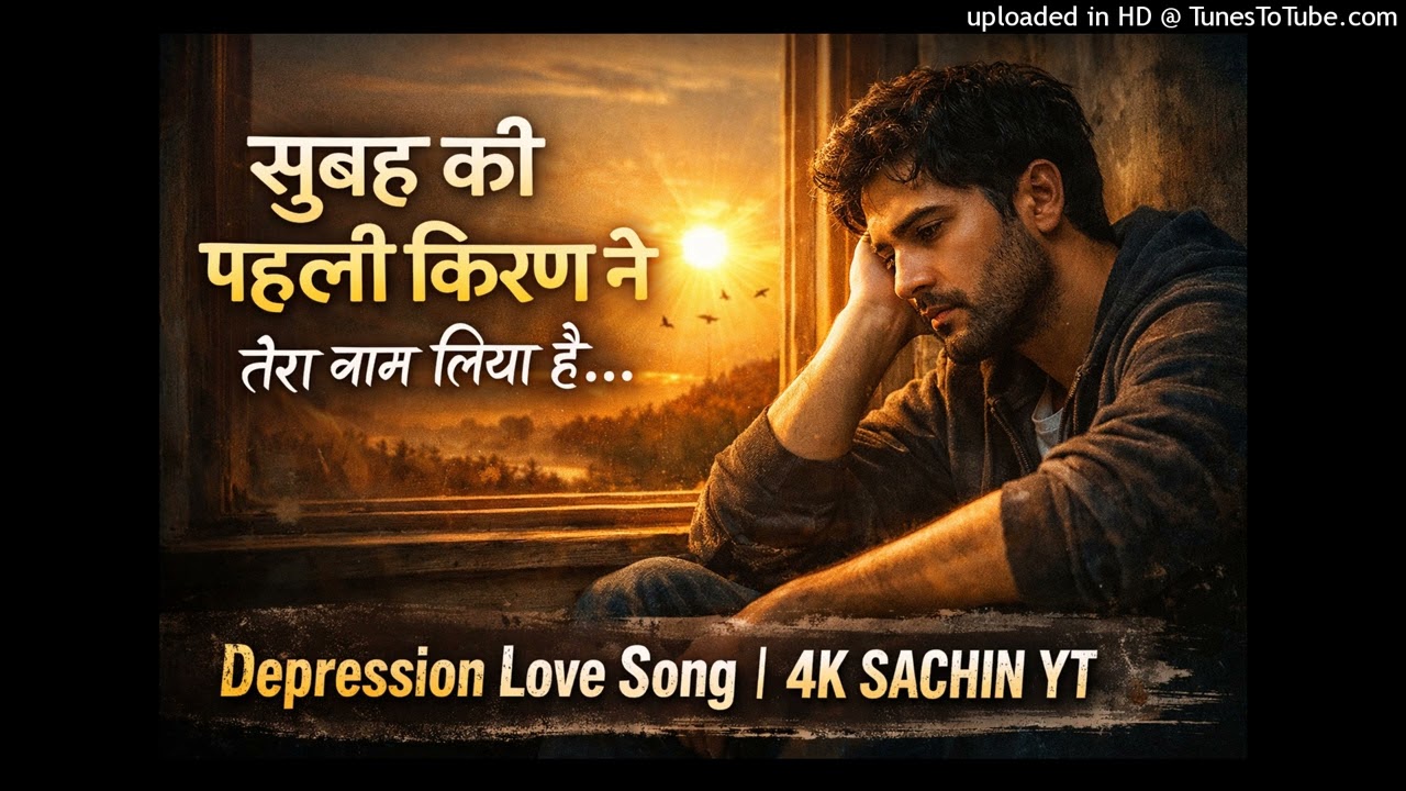 सुबह की पहली किरण ने तेरा नाम लिया है | Depression Love Song | 4K SACHIN YT