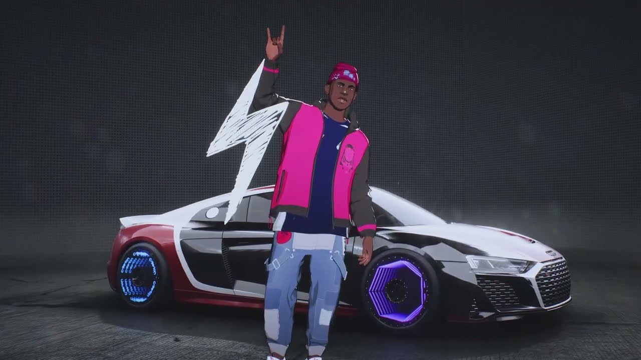 Need For Speed Unbound Racing my Audi
