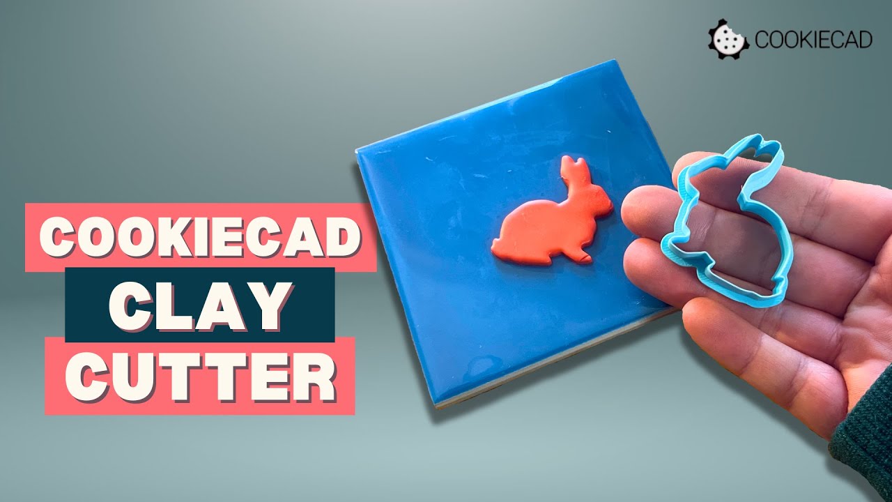 How to Design a Polymer Clay Cutter in COOKIECAD | 3D Printing Tutorial